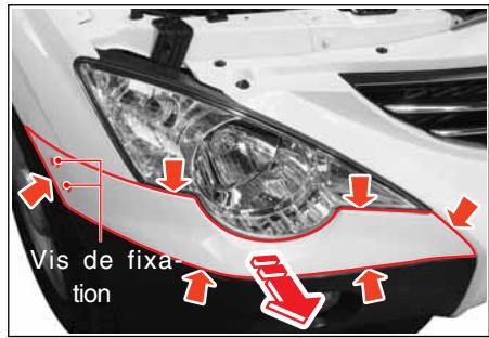 SSANGYONG ACTYON SPORTS - DEPOSE DE BLOC OPTIQUE - 1