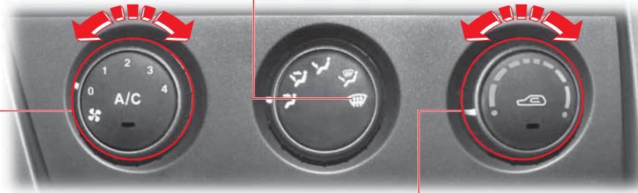 SSANGYONG ACTYON SPORTS - Commutateur de dégivrage - 1