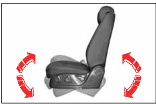 SSANGYONG ACTYON SPORTS - Réglage de hauteur de siège - 2