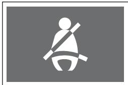 SSANGYONG ACTYON SPORTS - RAPPEL DE CEINTURE DE SECURITÉ - 1