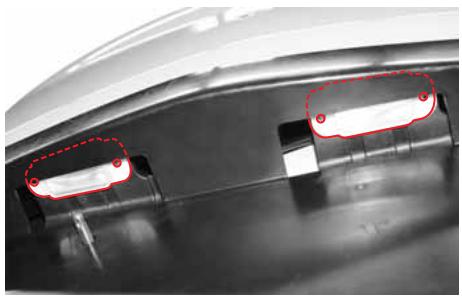 SSANGYONG ACTYON SPORTS - LAMPE DE PLAQUE MINERALOGIQUE (ACTYON) - 1