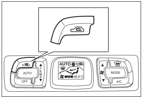 SSANGYONG KORANDO - Commutateur du recyclage d'air - 1
