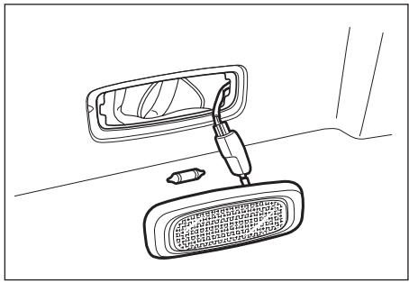 SSANGYONG KORANDO - LAMPE COMPARTIMENT BAGAGES - 2