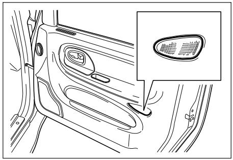 SSANGYONG KORANDO - LAMPE COMPARTIMENTÀ BAGAGES - 1