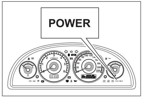 SSANGYONG KORANDO - INDICATEUR DE MODE POWER (PUISSANCE) - 3
