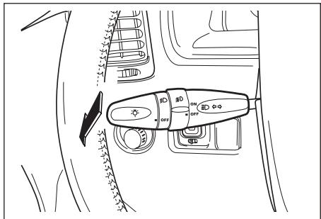 SSANGYONG KORANDO - CONTACTEUR DE FEUX ANTIBROULLARD AVANT* - 1