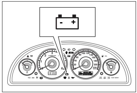SSANGYONG KORANDO - TEMoin DE CHARGE DE LA BATTERIE - 3