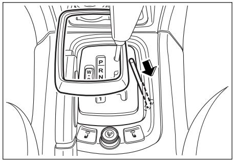 SSANGYONG KORANDO - PROCÉDURE DE PASSAGE D'URGENCE À UNE TRANSMISSION AUTOMATI - 1