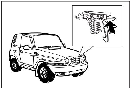 SSANGYONG KORANDO - CAPOT - 2