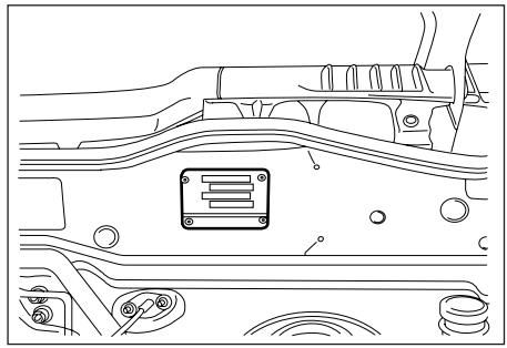 SSANGYONG KORANDO - NUMERO DU MOTEUR - 1