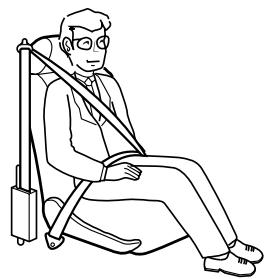 SSANGYONG KORANDO - PRETENSIONNEUR DE CEINTURE DE SECURITE* - 1