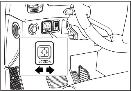 SSANGYONG KORANDO - BOUTON DE RÉGLAGE DU RETROVISEUR - 2
