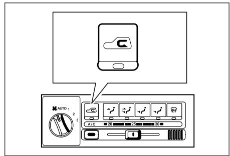 SSANGYONG MUSSO SPORT - COMMANDDE REPARTITION DE L'AIR - 1