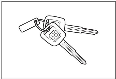 SSANGYONG MUSSO SPORT - CLEF AVEC TRANSPONDEUR ET ECLAIRAGE INTEGRES* - 1