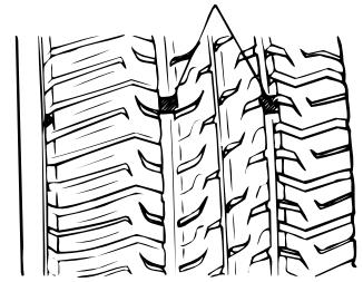 SSANGYONG MUSSO SPORT - Etat des pneus, etat des jantes - 1