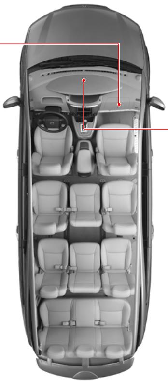 SSANGYONG RODIUS-STAVIC - Lampe de la boîte à gants - 2