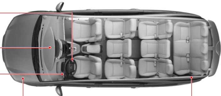 SSANGYONG RODIUS-STAVIC - Commutateur d'essuie-glace et de lave-glace arrête - 1