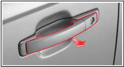 SSANGYONG RODIUS-STAVIC - Porte arrière gauche (intérieur) - 3