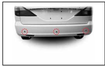 SSANGYONG RODIUS-STAVIC - Capteur de détction d'obstacle - 1