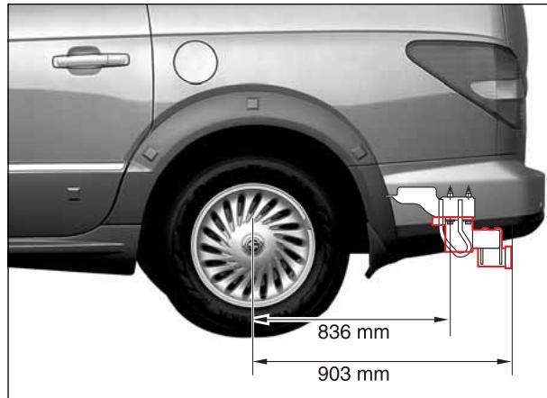SSANGYONG RODIUS-STAVIC - CHARGEMENT DE LA REMORQUE - 1
