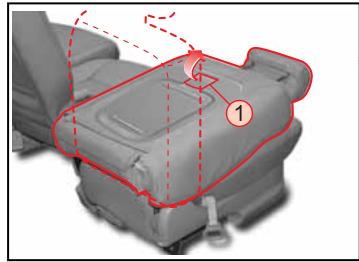 SSANGYONG RODIUS-STAVIC - Abaissement et levage du dossier de siège - 1