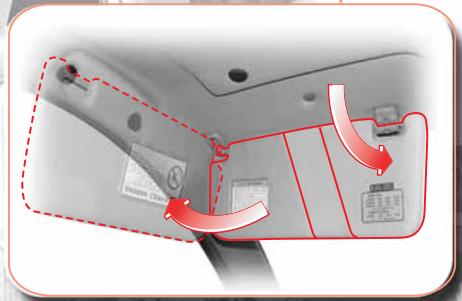 SSANGYONG RODIUS-STAVIC - PARE-SOLEIL - 2