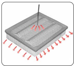 SSANGYONG RODIUS-STAVIC - FILTRE A AIR - 2