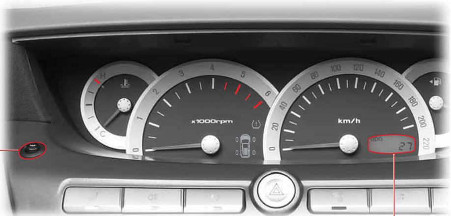 SSANGYONG RODIUS-STAVIC - Bouton TRIP (trajet) - 1