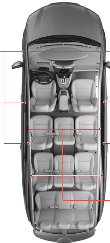 SSANGYONG RODIUS-STAVIC - Lampe de courtoisie de porte - 2