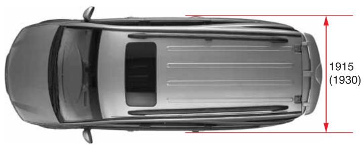 SSANGYONG RODIUS-STAVIC - DIMENSIONS - 1