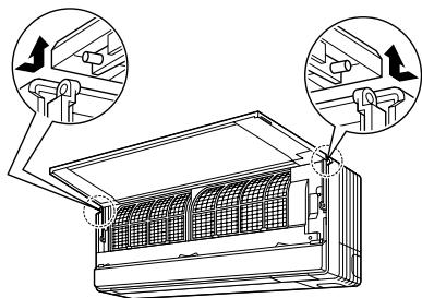 DAIKIN FTXG35EV1BW - Nettoyage du panneau avant. - 2