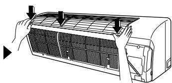 DAIKIN FTXR50EV1B9 - Fixez le panneau supérieur. - 1