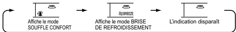 DAIKIN FTXR50EV1B9 - Mode souffle confort et mode BRISE de refroidissement - 1