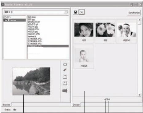 LENCO DF-241 - Kopieren von Fotos vonHrem Computer auf denFotorahmen - 8