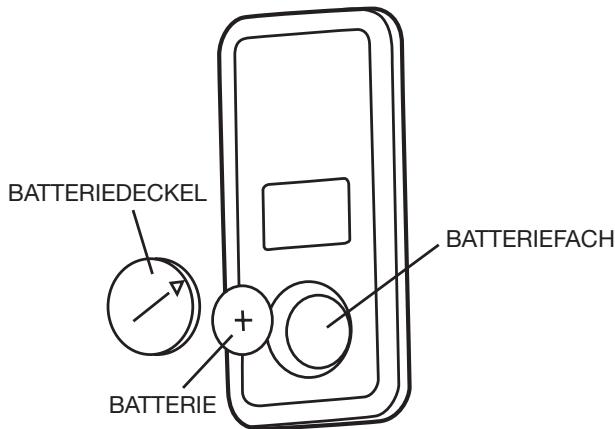 LENCO DVD-305 - Inbetriebnahme der Fernbedienung - 1