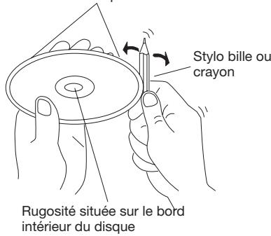 LENCO DVD-305 - Supprimer la rugosité des nouveaux disques - 1