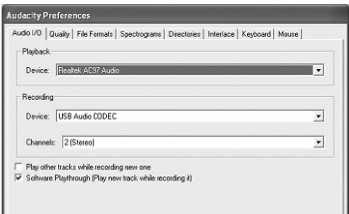 LENCO L-78 USB - Dans "audio i/o - 1