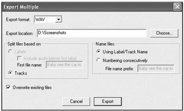 LENCO L-78 USB - Exporter en tant que fichier WAV - 1
