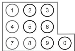 LENCO DVP-733 - Numeric Keypad - 1