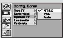 LENCO DVP-742 - Configurer le Type TV - 3