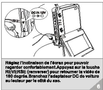 LENCO DVP-742 - Installer la mallette / le klt de harnals pour la volture (Accessolres facultatifs) - 6