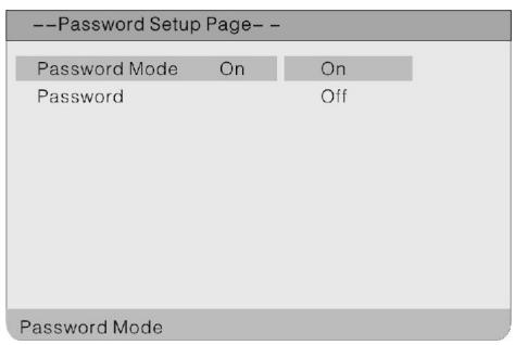 LENCO DVT-1901 - Password Mode [Mode Mot de Passe] - 1