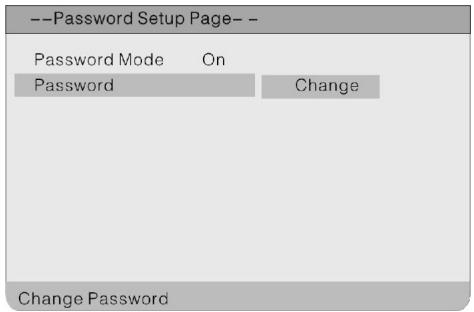 LENCO DVT-1901 - Password Change [Modifier le mot de salle] - 1