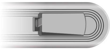 LENCO DVT-1901 - Préparation de la télécommande - 1