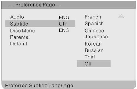 LENCO DVT-1901 - Subtitle [Sous-titres] - 1