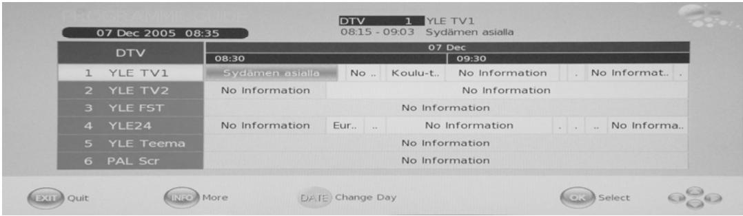 LENCO DVT-229 - Elektronischer Programmführer (EPG) - 1