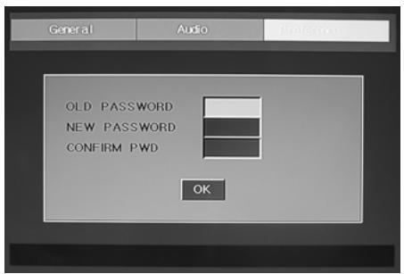 LENCO DVT-229 - Change password: - 1