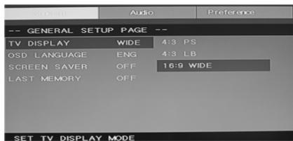 LENCO DVT-229 - Processus de configuration générale - 1