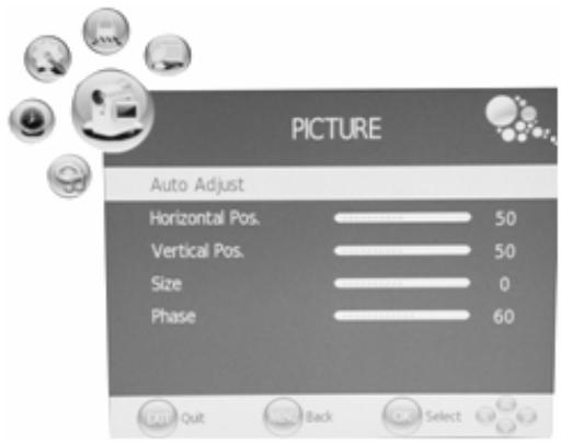 LENCO DVT-229 - PC (lorsque la source de signal est PC) - 1