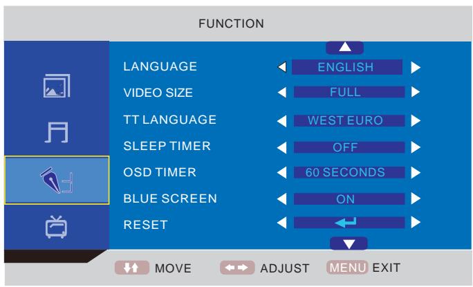 LENCO DVT-2422 - MENU fonction - 3